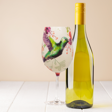 Hummingbird Luxury Crystal Wine Glass