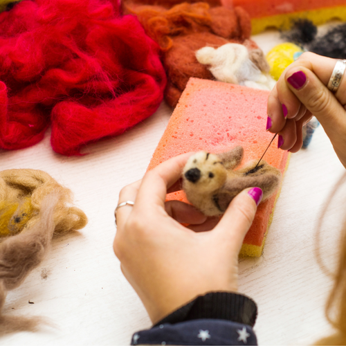 Needle Felt 3D Animals Workshop