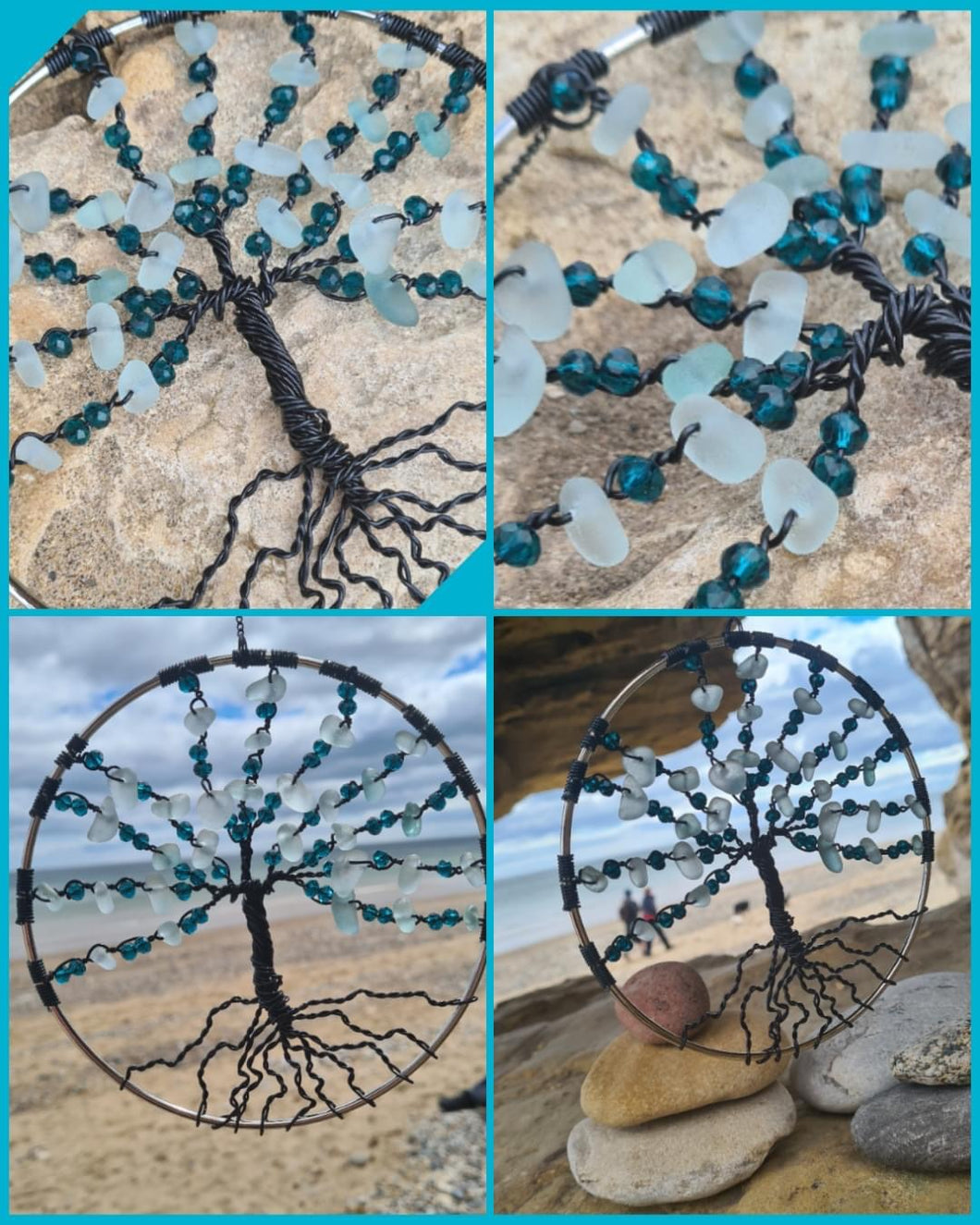 Sea Glass Tree of Life Suncatcher Workshop
