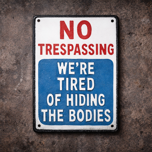 No Trespassing Sign