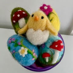 Needle Felt Easter Egg