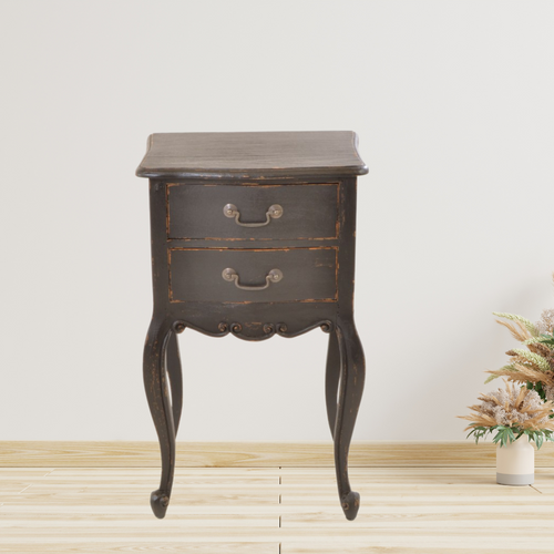 Black Side Table