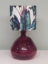 Tropical Leaf Velvet Cushion