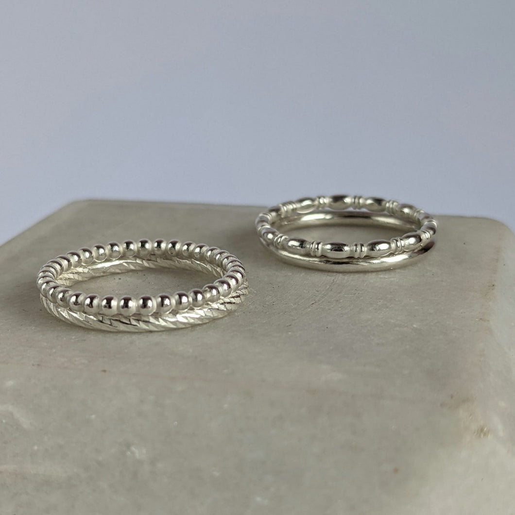 Silver Stacking Rings Workshop – From Loft to Loved