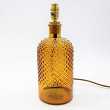 34cm Diamond Bottle Lamp