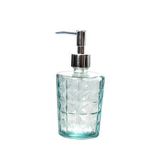 Glass Diamond Soap Dispenser