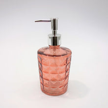Glass Diamond Soap Dispenser
