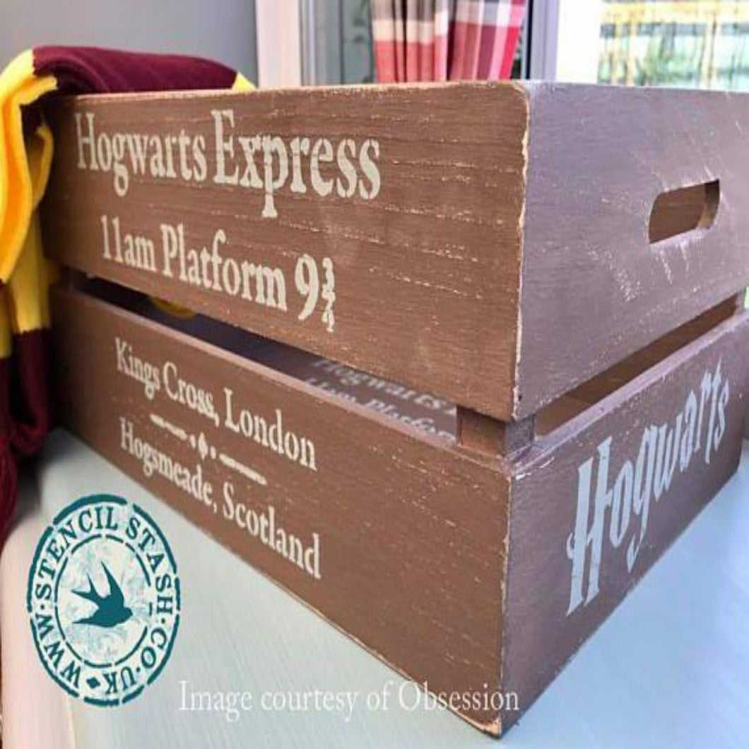 Hogwarts Express Stencil