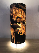 Black & Gold Jungle Table Lamp