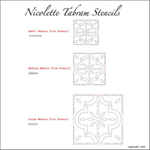 Medina Tile Stencil
