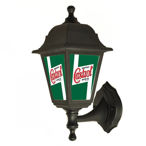 Vintage Castrol Outdoor Light