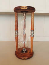 From Loft to Loved - Unique Goethe Barometer in a reclaimed bobbin case used to predict fair or stormy weather - weather checker - antique bobbin - home and garden gift - sedgefield County Durham - 