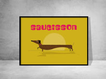 Sausage Dog Print