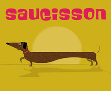 Sausage Dog Print