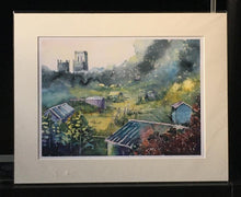 Durham Cathedral & St Margaret's Allotments Print