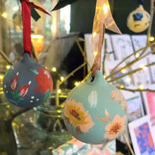Hand Painted Floral Baubles & Fizz Workshop