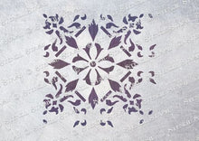 Tile Stencil - Zagora XL Stencil