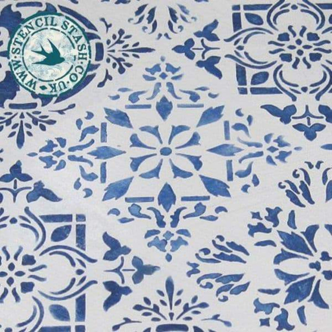 Tile Stencil - Zagora XL Stencil