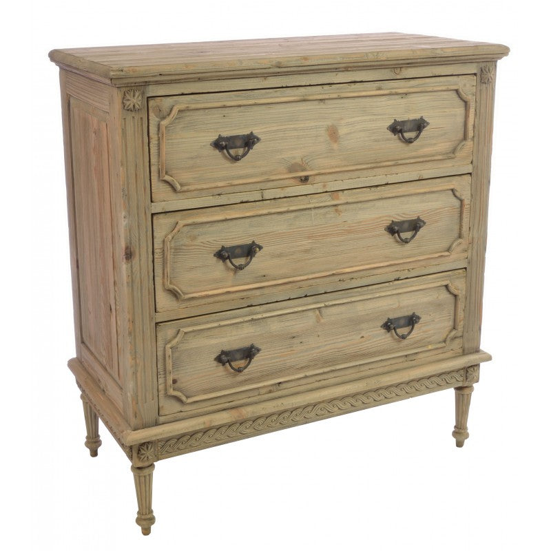 Vintage top wooden drawers